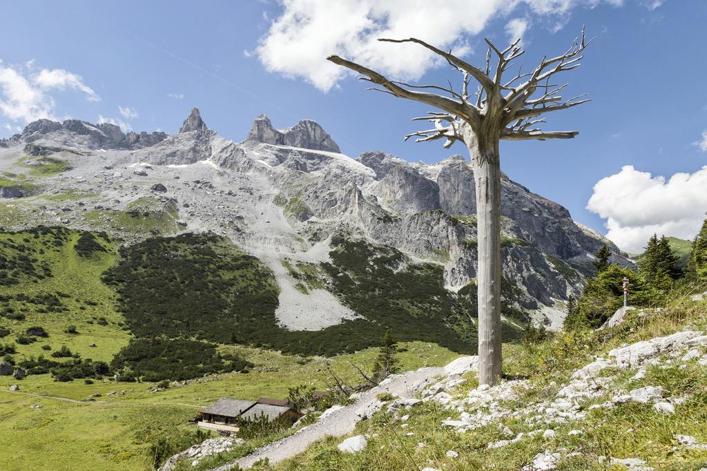 Berg-Spa&Hotel Zamangspitze Sankt Gallenkirch Bagian luar foto